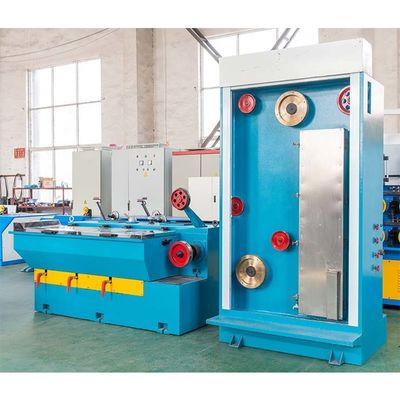 Un bon prix. Équipement de dessin de fils électriques en or Machine de fabrication de fils de cuivre intermédiaire en ligne