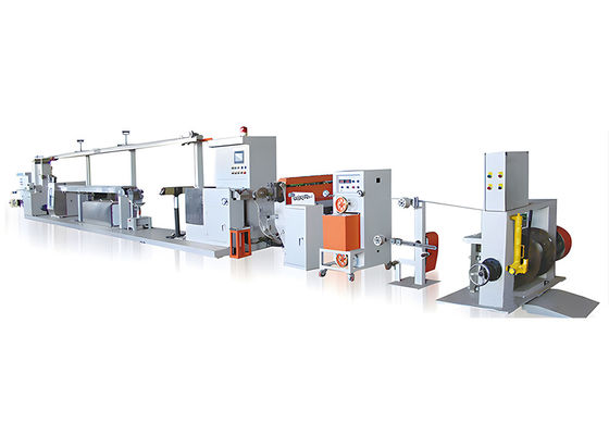 Un bon prix. Ligne d'extrusion de câble en forme de conducteur circulaire avec une capacité de 200 kg/h et un diamètre de 1,8 mm à 10 mm en ligne
