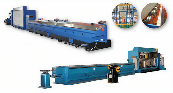 Un bon prix. Machine à dessiner en cuivre à barres continues de type à moulage rapide avec recuit en ligne
