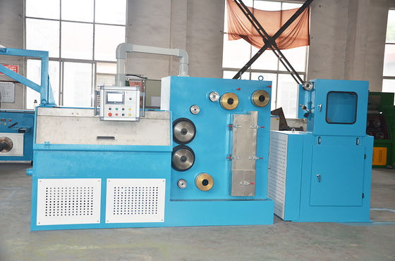 Machine à dessiner des fils de cuivre à 4 fils multifilés
