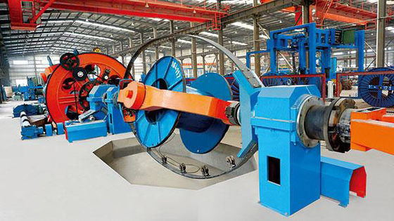 Machine de pose de type berceau pour câbles de commande
