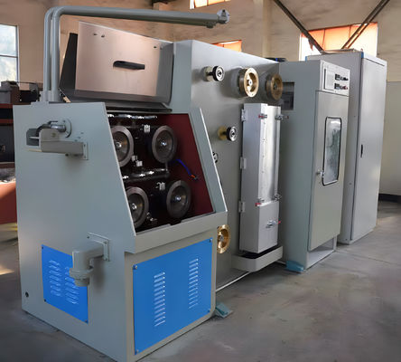 Un bon prix. 0.1 mm sortie machine de dessin de fil de cuivre fin avec annealer continu Chine en ligne